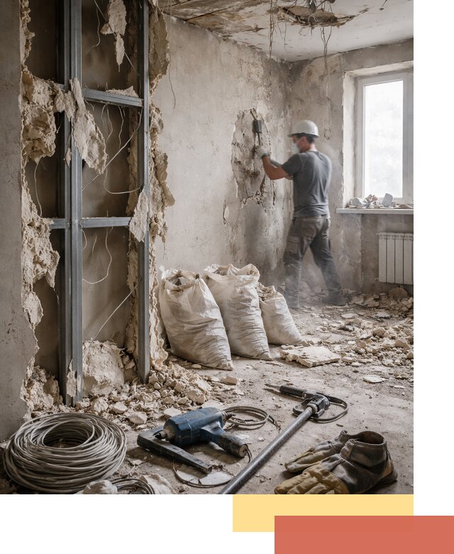 Профессиональный демонтаж зданий и конструкций в Дубне