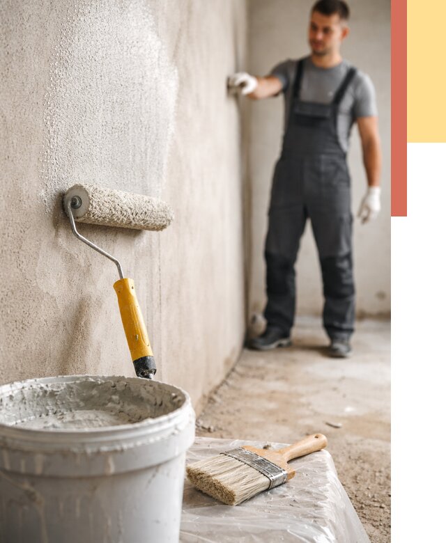 Нанесение бетоноконтакта на стены в Дубне от 4288 руб. быстро и недорого | ОТДЕЛОЧНИК-Дбн