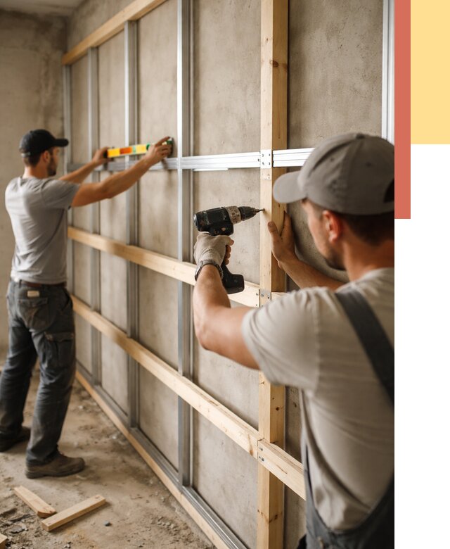 Устройство обрешетки под панели в Дубне от 2144 руб. — монтаж под ключ | ОТДЕЛОЧНИК-Дбн