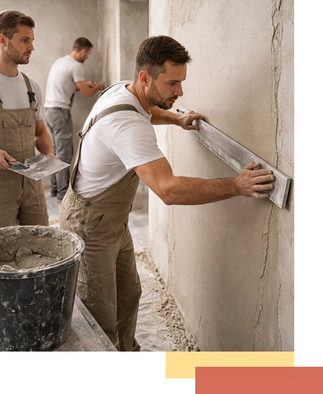 Штукатурка стен без маяков в Дубне быстро и качественно