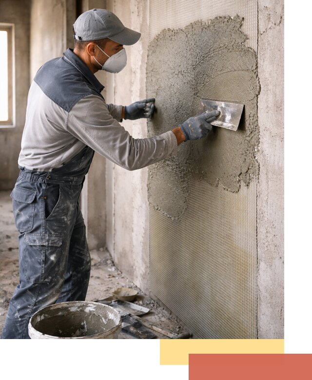 Штукатурка стен по сетке в Дубне под ключ качественно и быстро