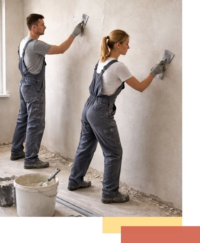 Штукатурка стен под обои в Дубне профессионально и быстро