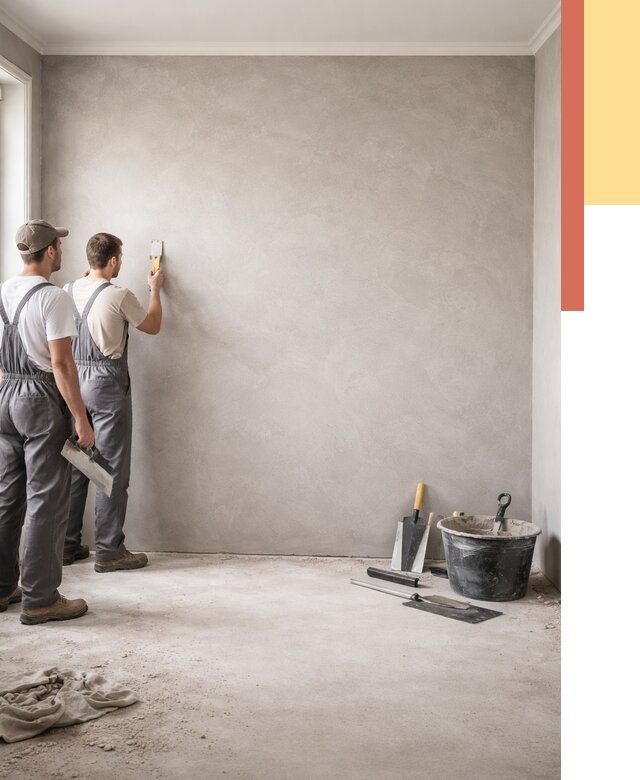 Микробетон на стены в Дубне от 1276 руб. — нанесение и отделка | ОТДЕЛОЧНИК-Дбн