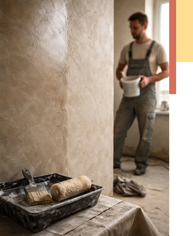 Нанесение воска на штукатурку в Дубне от 3573 руб. | Услуги ОТДЕЛОЧНИК-Дбн