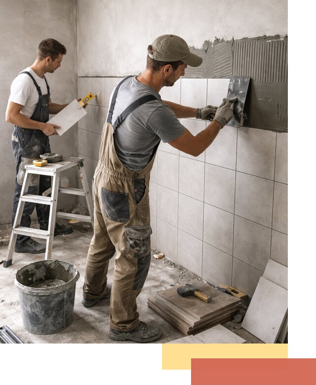 Укладка плитки на стены в Дубне профессионально и надежно