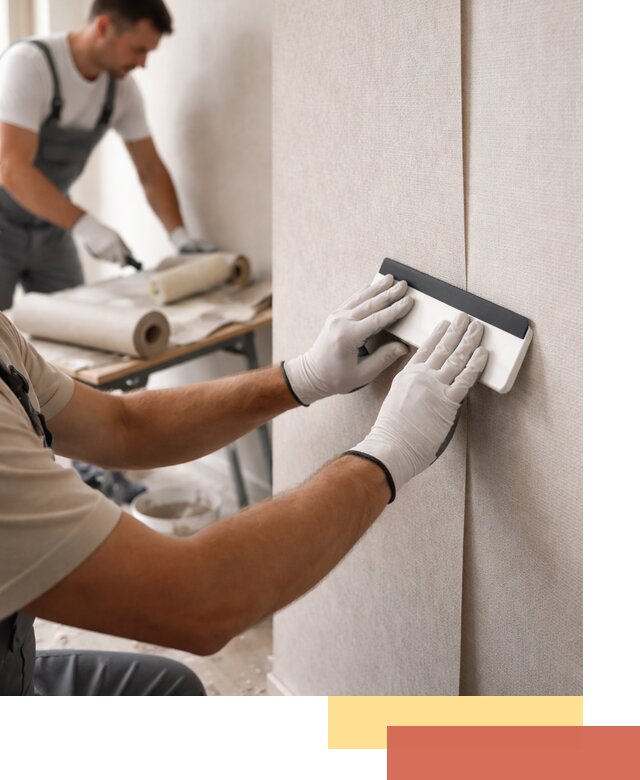 Поклейка обоев под покраску в Дубне профессионально и быстро