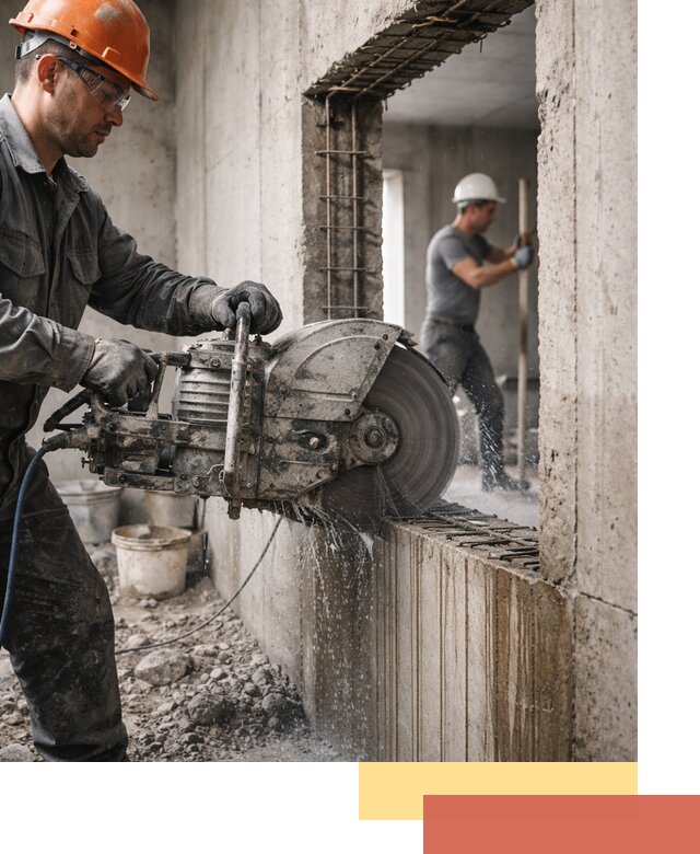 Алмазная резка проемов в Дубне быстро и точно