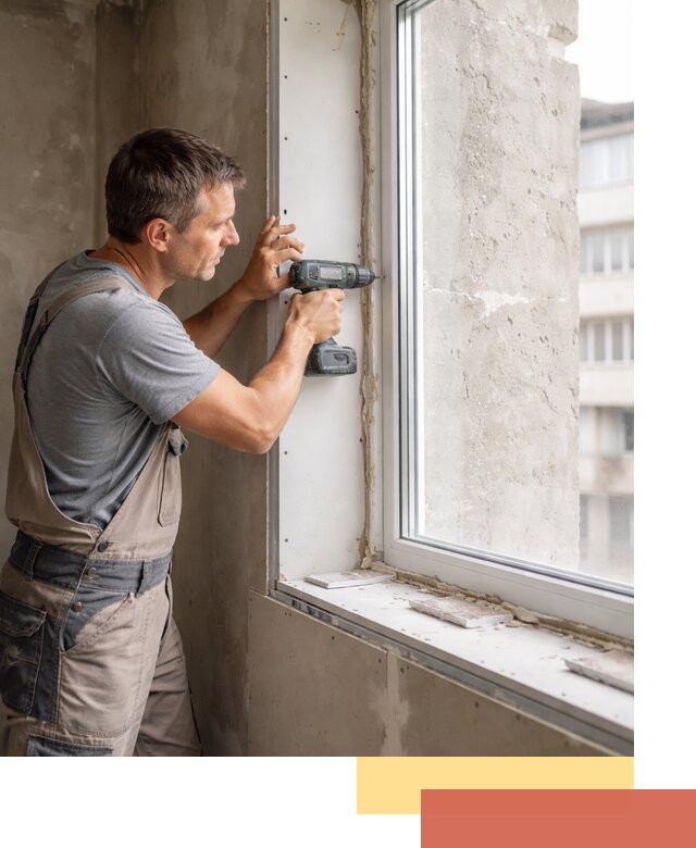 Монтаж гипсокартонных откосов в Дубне под ключ