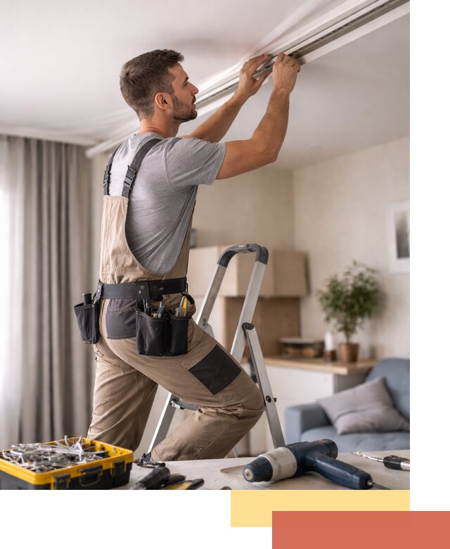 Ремонт натяжных потолков в Дубне — качественно и оперативно