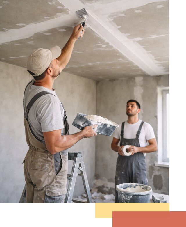 Обработка швов потолка ГКЛ в Дубне: качественная заделка и шпатлевка