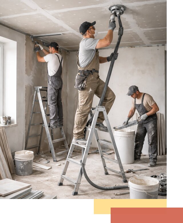 Ремонт потолка из гипсокартона в Дубне: быстрый и качественный монтаж