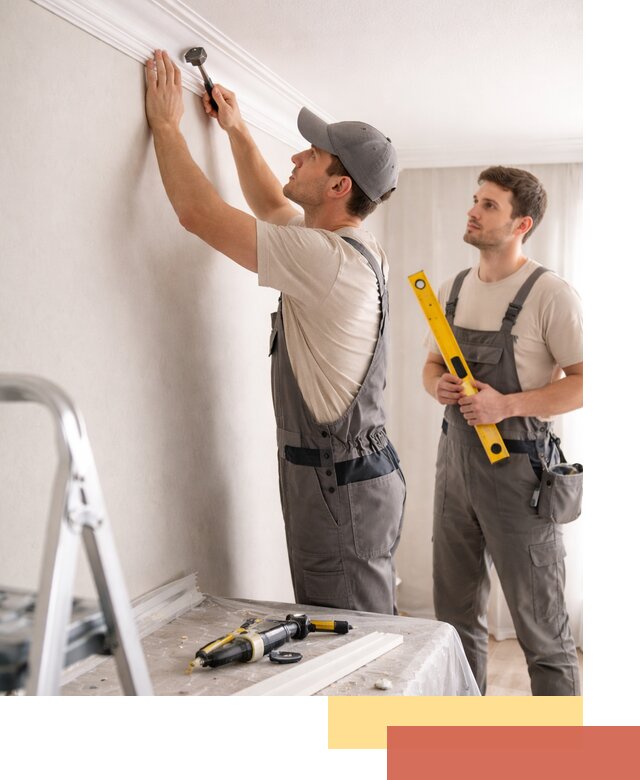 Монтаж потолочного плинтуса в Дубне качественно и быстро